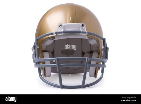 Football helmet gold hi-res stock photography and images - Alamy