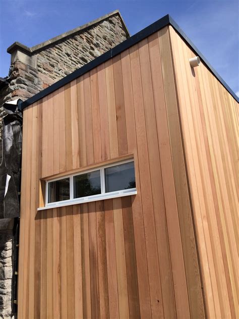 Western Red Cedar Shadow Gap Cladding (SP04) - Spahaus Timber