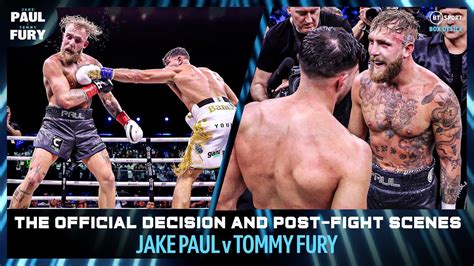 Post-Fight Scenes 👀 Tommy Fury Defeats Jake Paul 🧨 The Truth Is ...