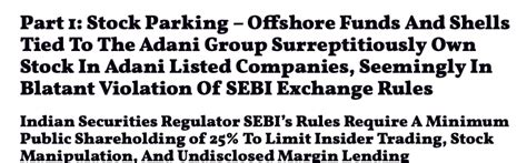 Hindenburg challenges Adani to file lawsuit - Splco Voice of Democracy