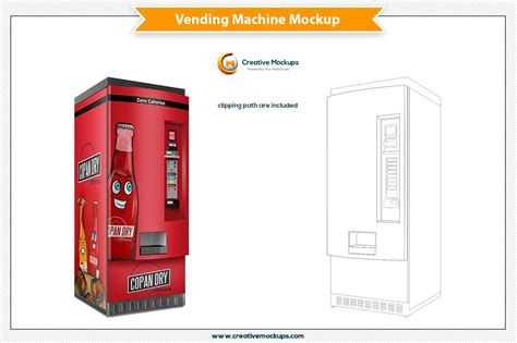 Vending Machine Psd Mockup | Mockup psd, Vending machine, Mockup