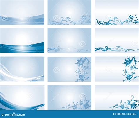 Blue Business Card Background Royalty Free Stock Photo - Image: 31830235