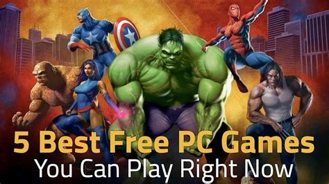 5 Best Free PC Games You Can Play Right Now - YouTube