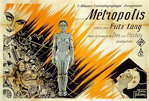 Behold Stunning Unique Film Posters for Metropolis from France, Sweden ...