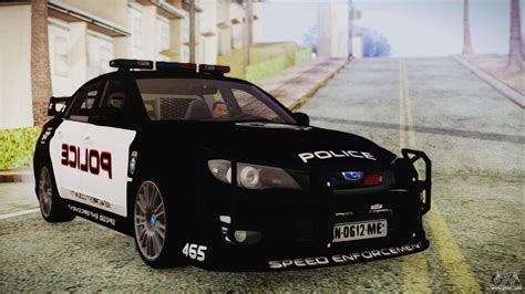 Subaru Impreza Police for GTA San Andreas