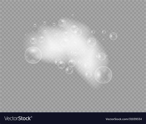 Bath foam bubbles Royalty Free Vector Image - VectorStock