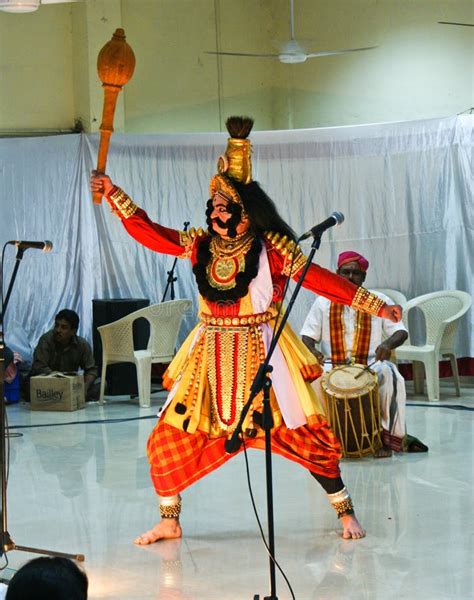 Folk Dance Yakshagana S Performers On Stage Editorial Photo - Image of form, event: 18141921