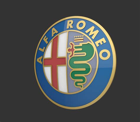 Alfa Romeo Logo Dxf