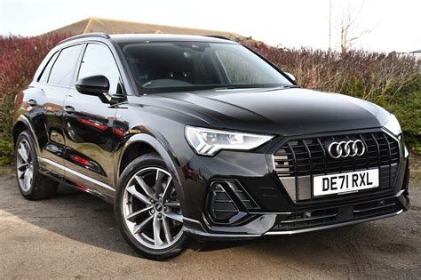 Nnew Audi Q3 1.5 TFSI CoD 35 Black Edition SUV 5dr Petrol S Tronic (s/s) (150 ps) 2021 5dr ...