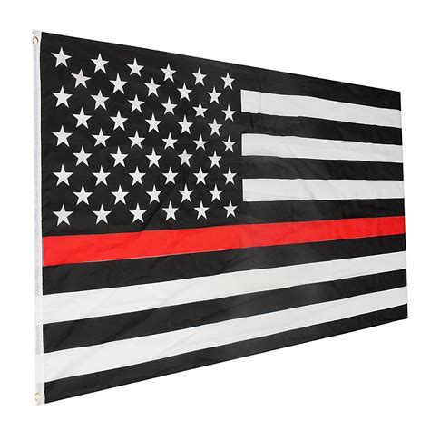 Black American Flag With Red Stripe : 48 Star Flags with Gold Stars or Stripes (U.S.) - There is ...