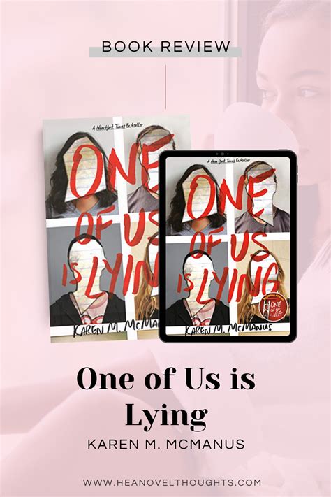 One Of Us Is Lying by Karen M. McManus - HEA Novel Thoughts