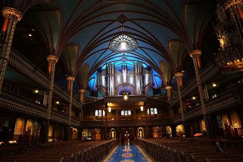 HD wallpaper: organ, notre dame, montreal, church, religion, cathedral ...