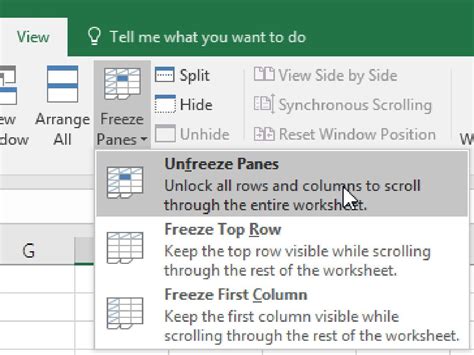 How to Freeze and Unfreeze Panes feature in Microsoft Excel: Follow these steps