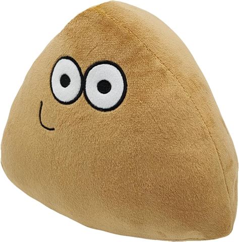 Amazon.com: KLRSEN Pou_Plush Toys, Cute Cartoon Stuffed Animals, 20cm ...