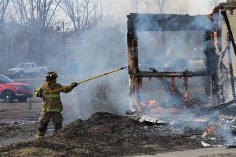 Firefighters burn down house in Portage | Porter County News | nwitimes.com