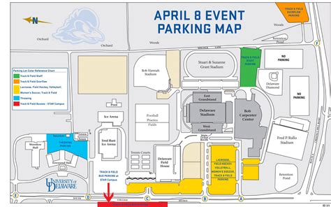 University Of Delaware Parking Map - Map With Cities