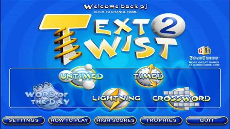 Text Twist 2 | Twist again with TextTwist® 2, the incredible sequel to ...