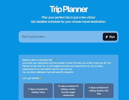 AI Trip Planner - Review【2025】