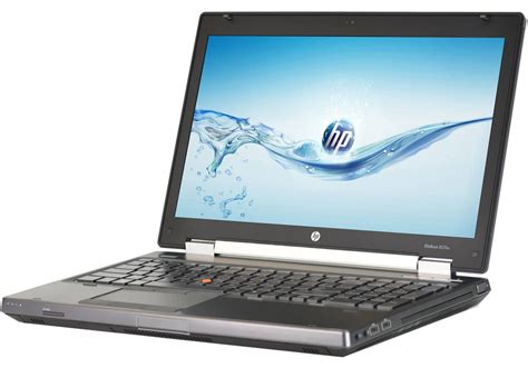 Used 15.6-inch HP EliteBook 8570w Mobile Workstation, i7 Processor, 8GB, 500GB, Windows 10 Pro ...