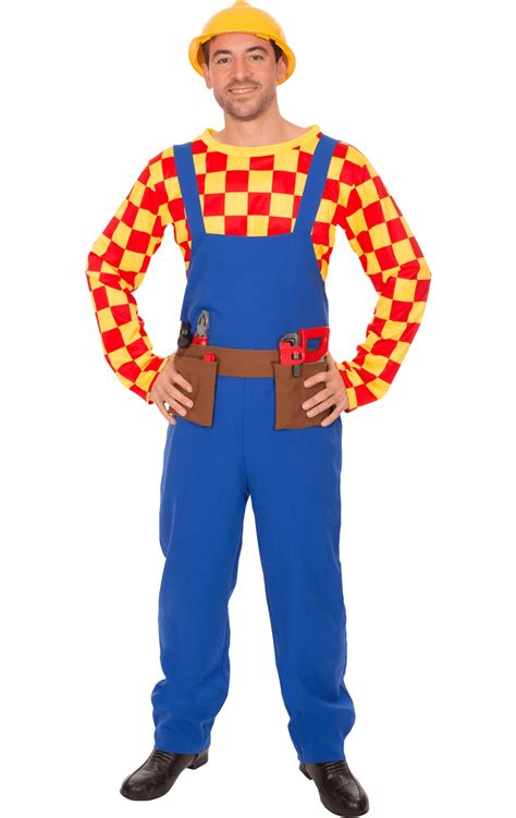 Adult Bob The Builder Costume