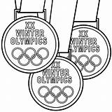 Winter Olympic Medals coloring Page  Download Print Or Color Online sketch template