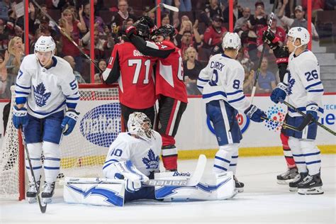 Ottawa Senators vs. Toronto Maple Leafs – Preseason Game #2 (7:30 p.m ...