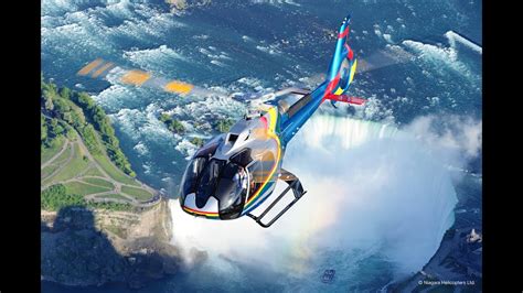 Flying Over Niagara Falls in a Helicopter - YouTube