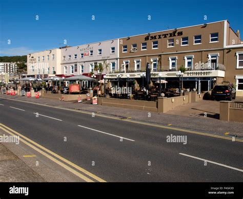 Seafront Hotels, Bars and Restaurants, Weston-super-Mare, Somerset, UK Stock Photo - Alamy