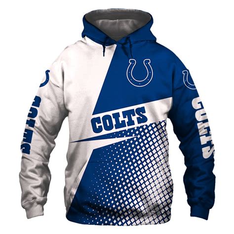 Indianapolis Colts Hoodie longsleve Sweatshirt for fan -Jack sport shop