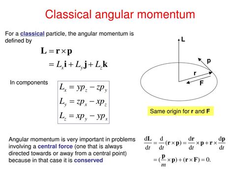 PPT - Angular momentum in quantum mechanics PowerPoint Presentation, free download - ID:5405719