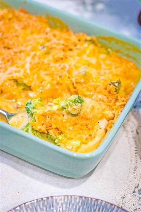 Broccoli Cheddar Chicken Casserole - Soulfully Made