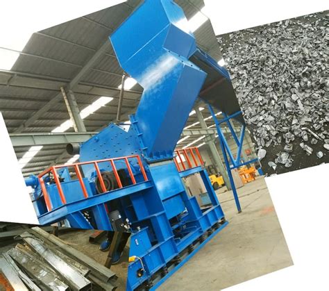 Industrial Metal Scrap Shredder / Scrap Metal Shredding And Recycling Machine / Aluminum Engine ...