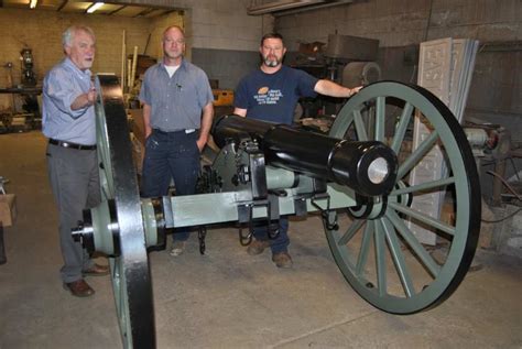 Clarksville Foundry casts replica cannon for Rotary’s 100th Anniversary ...