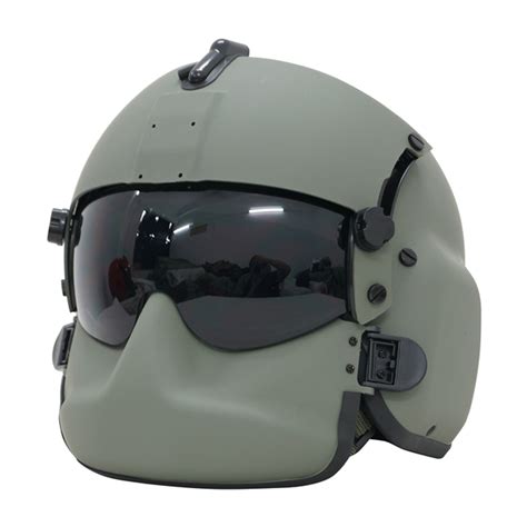 HGU-56P Helicopter Pilot Helmet with Dual lens and face shield airsoft ...