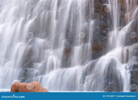 Waterfall stock image. Image of mist, rocks, fall, white - 1312487