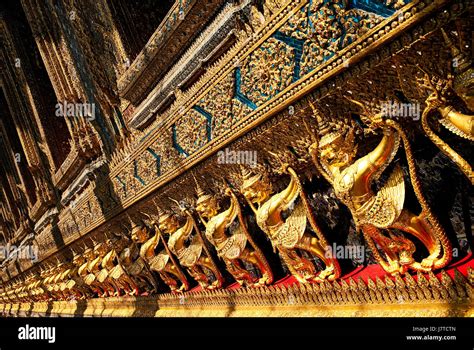 religious temple art thailand bangkok style of construction ...