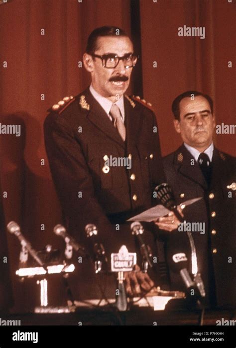 JORGE RAFAEL VIDELA (1925) EX-MILITAR Y DICTADOR ARGENTINO Stock Photo - Alamy