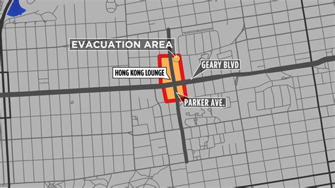 MAP: Evacuation zone after gas explosion, 3-alarm fire in San Francisco - ABC7 San Francisco