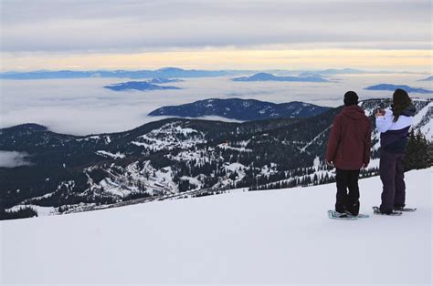 Snowshoeing Sandpoint, Idaho