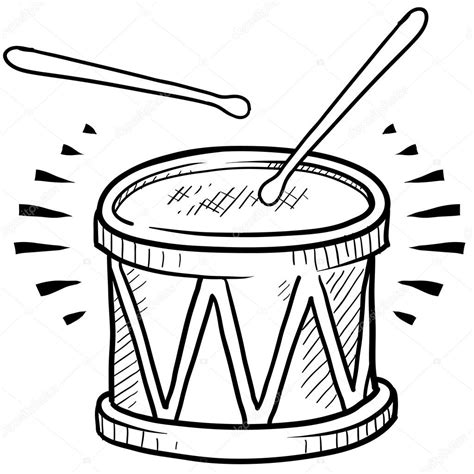 Snare Drum Drawing at GetDrawings | Free download