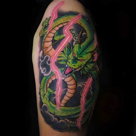 Shenron Tattoo Ideas Featuring Iconic Dragon Imagery