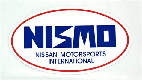 NISMO - Old Style Logo Sticker For Sale - Nissan Skyline GT-R s and GTR Information