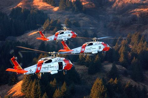 Jayhawks in formation, from web | Coast guard helicopter, Us coast ...