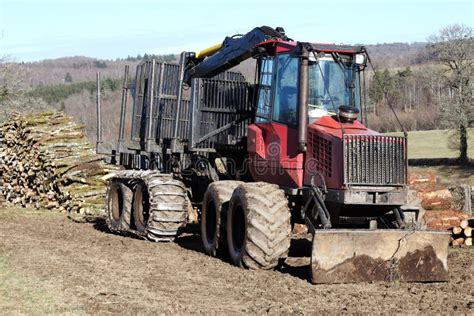 Timber Logging Truck Transport Stock Image - Image of renewable, sustainable: 17792185