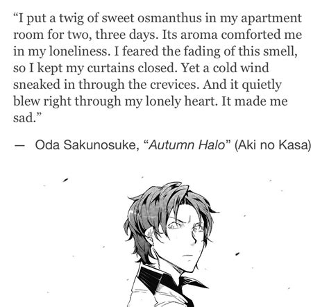 oda sakunosuke quotes in 2022 | Bungou stray dogs, Stray dog, Bungo ...