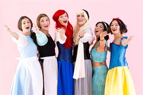 Make Your Dreams Come True With This Disney Princess Group Halloween Costume | Disney princess ...