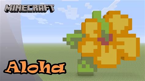 Minecraft Flowers Pixel Art - Goimages Signs