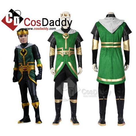 Kid Loki Cosplay Loki Marvel 2021 Costume Halloween Outfits