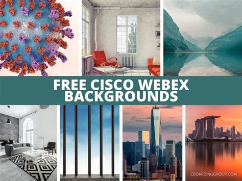 Hide your Home Office with Free Cisco Webex Backgrounds [Updated]