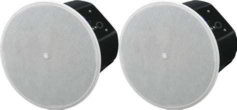 Yamaha VXC8W 8-inch In-Ceiling Speaker - White (Pair) | Sweetwater